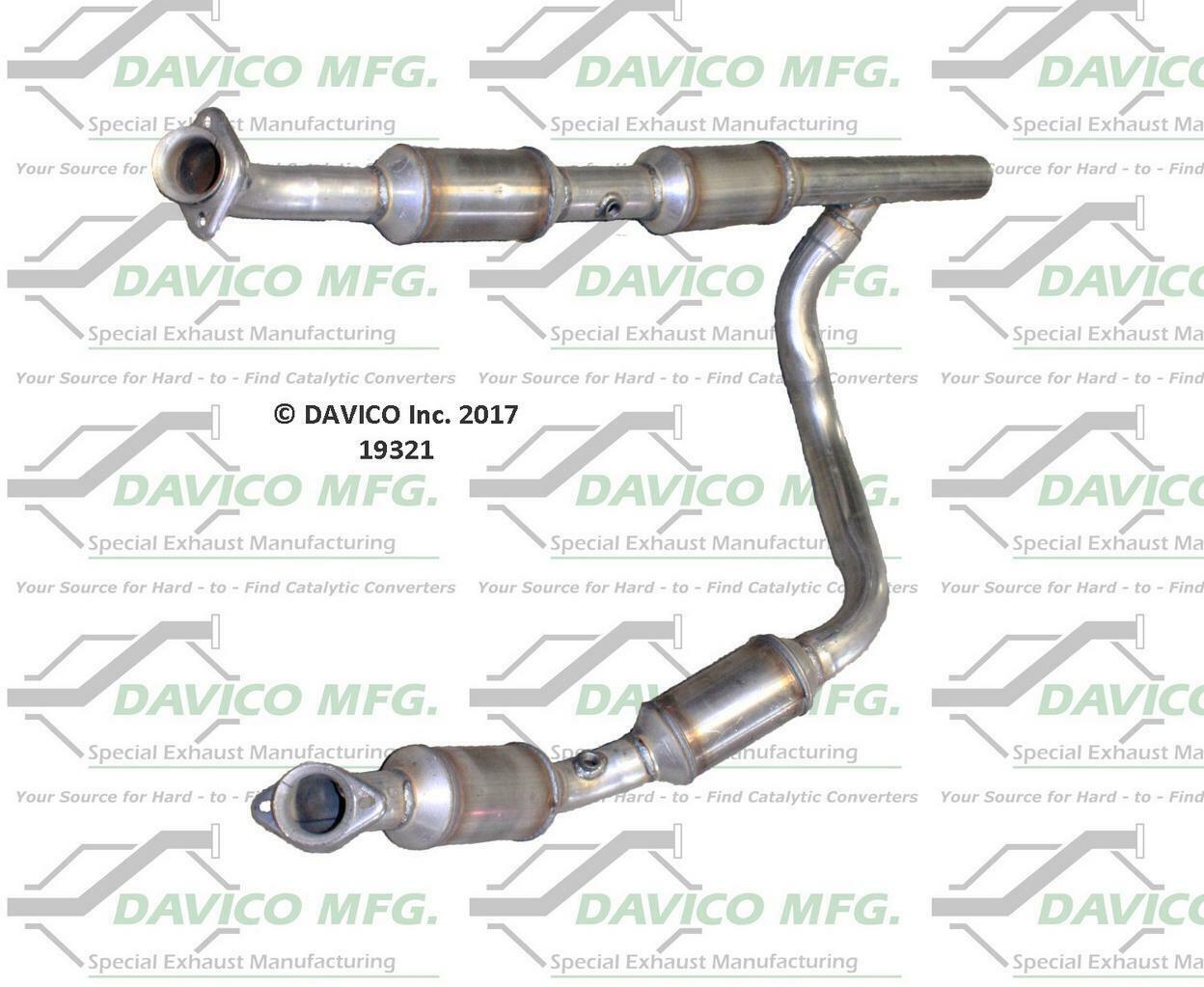 2007-2008 Ford E-150 Catalytic Converter 19321