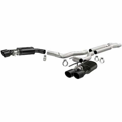 2018-2021 Ford Mustang System Competition Cat-Back Black 19369 Magnaflow
