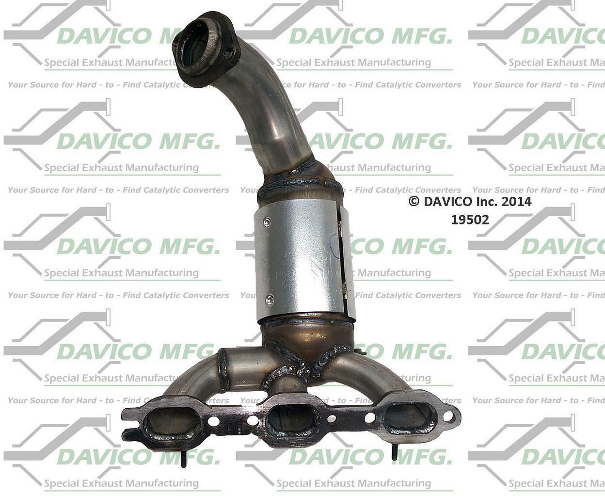 2007-2008 Chrysler Pacifica Catalytic Converter 19502