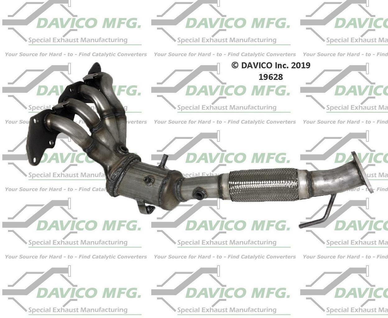 2014-2016 Ford Transit Connect Catalytic Converter 19628