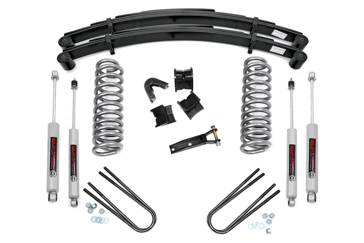 1978-1979 Ford Bronco 4 Inch Lift Kit - Rear Springs - Ford Bronco 4WD (1978-1979) - 535.2