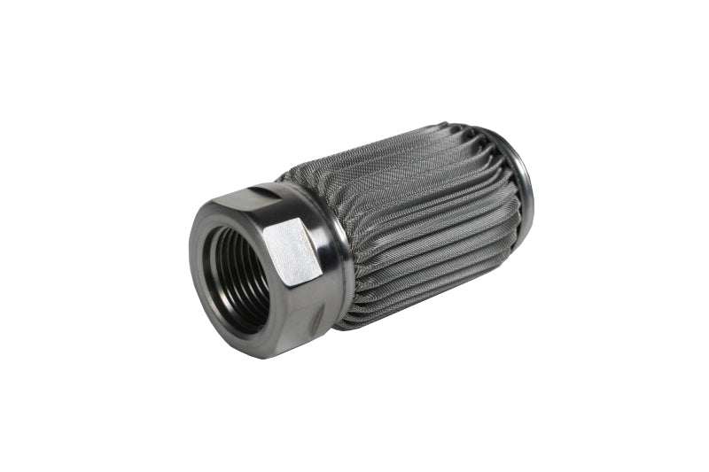 Aeromotive 12606 100-micron Stainless Mesh Crimp Construction Filter Element