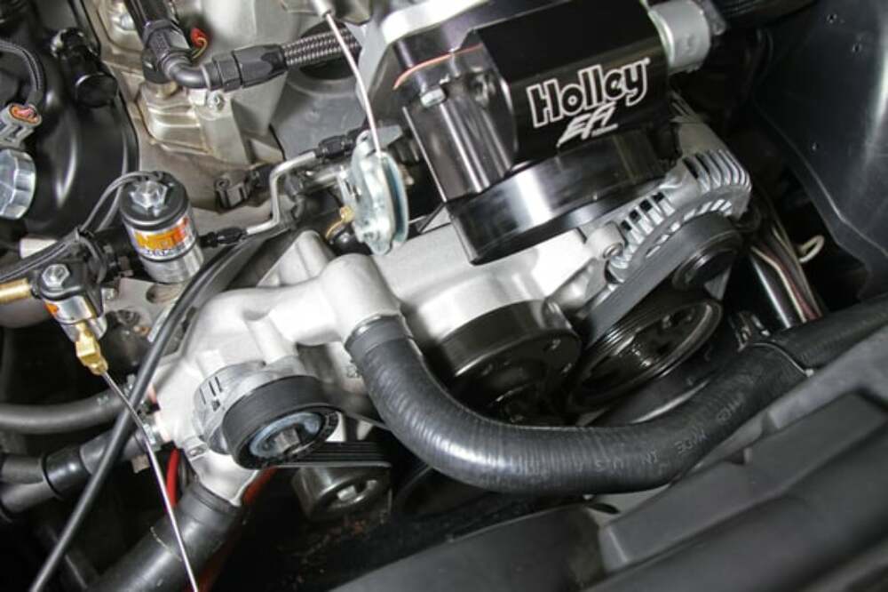 Holley Premium Mid-Mount Race Accessory System - Natural 20-201