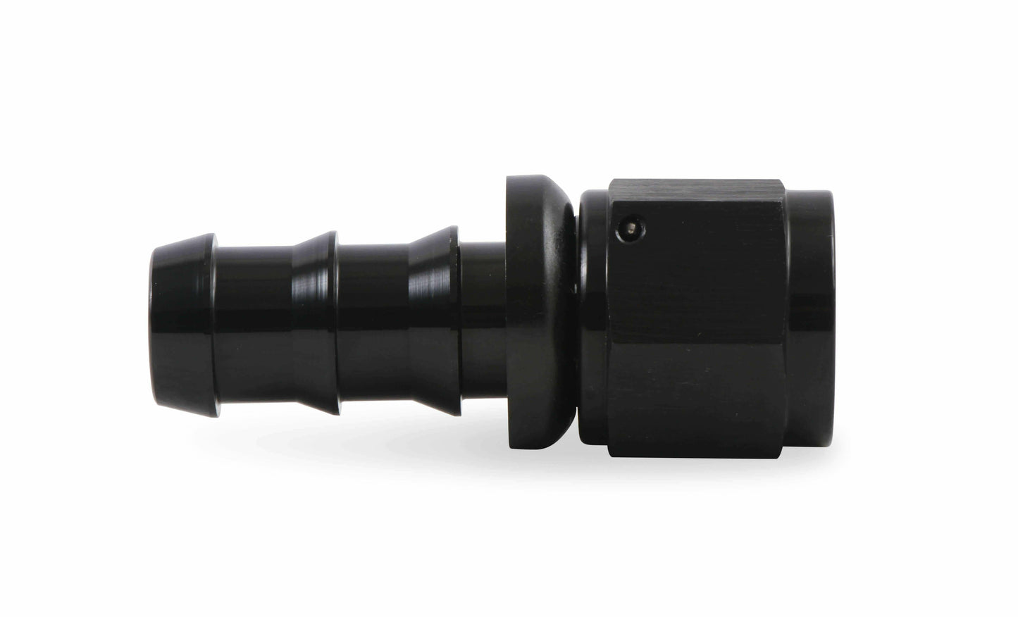 Mr. Gasket -10 AN Straight Push-On Hose Ends - Black - 200110-BL