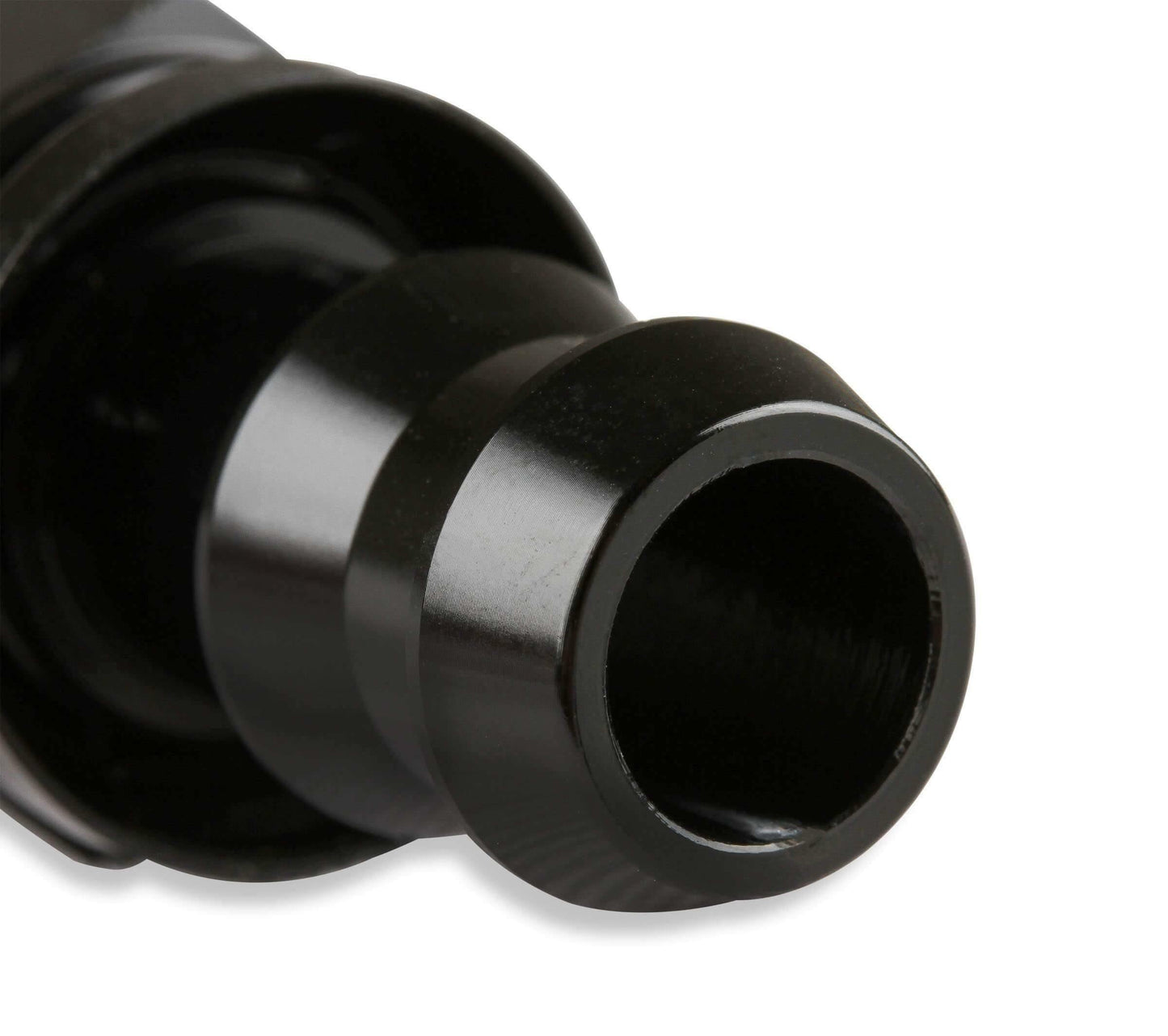 Mr. Gasket -10 AN Straight Push-On Hose Ends - Black - 200110-BL