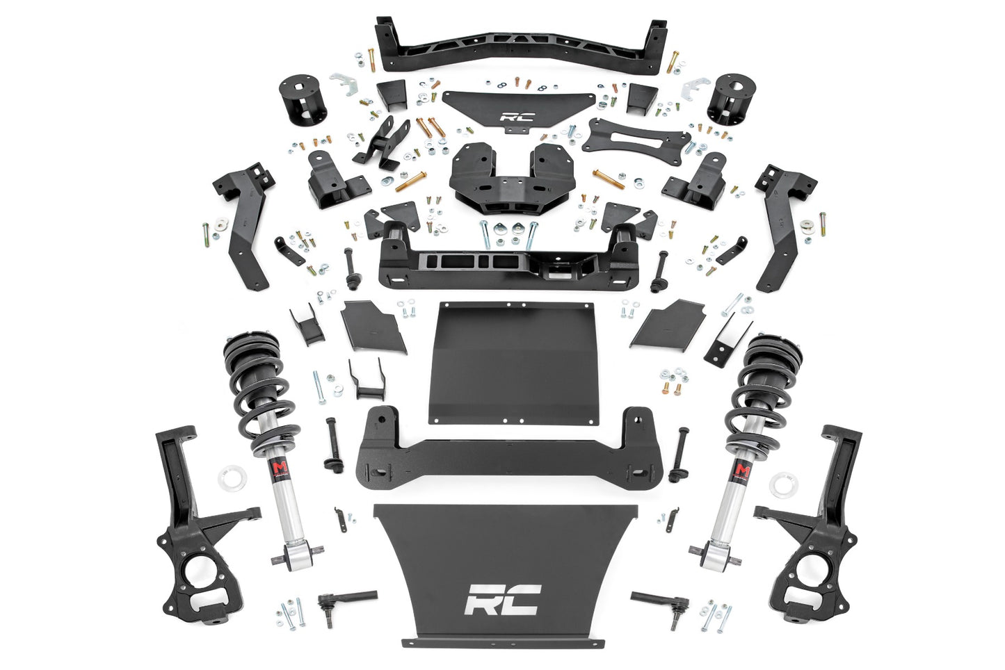 Rough Country 6 Inch Lift Kit - M1 Struts - Chevy/GMC SUV 1500 4WD (2021-2024) - 10940