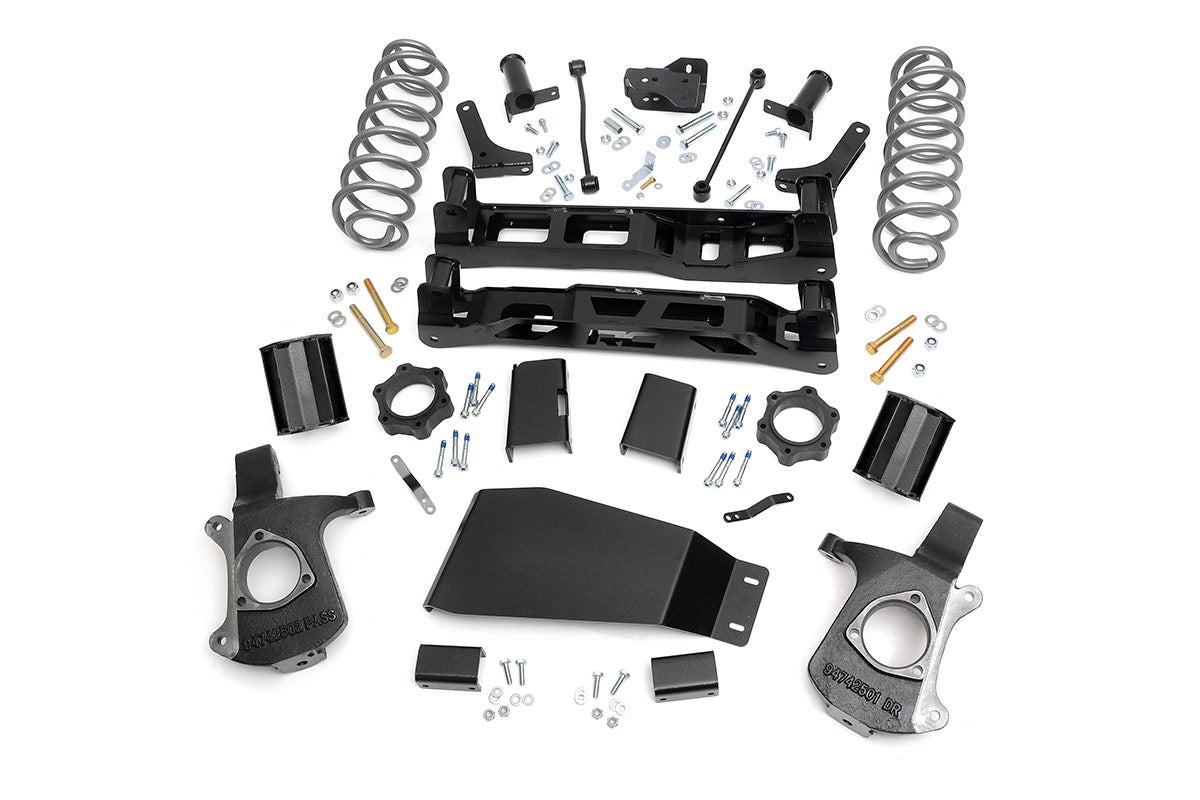 Fits Chevy Avalanche 2WD/4WD (2007-2013) 7.5 Inch Lift Kit; 20900