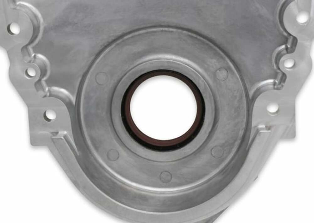 Holley Cast Aluminum Timing Chain Cover - 21-150