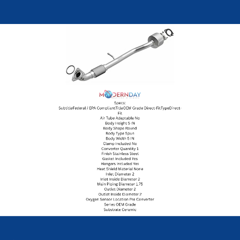 13-15 Chevrolet Spark OEM Grade Direct-Fit Catalytic Converter 21-435 Magnaflow
