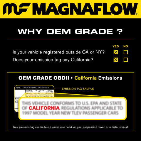 2016-2019 Mazda CX-3 OEM Grade Federal Catalytic Converter 22-116 Magnaflow