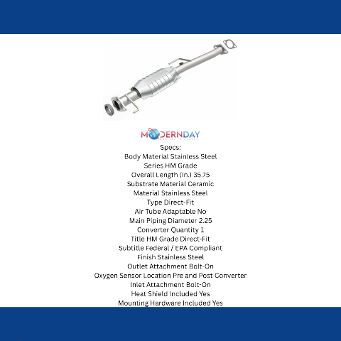 1998 Chevrolet Tracker Direct-Fit Catalytic Converter 22626 Magnaflow