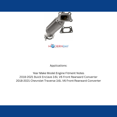 18-21 Chevrolet Traverse EPA Compliant Catalytic Converter 23-277 Magnaflow