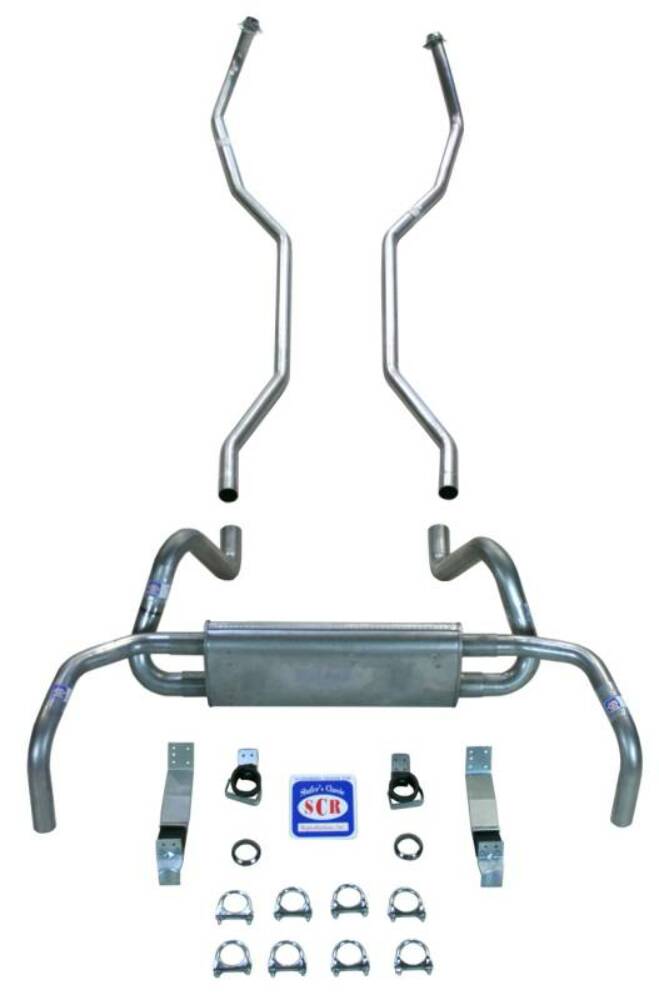 Fits 1967-1968 Chevrolet Camaro 2" Exhaust System Small Block V8 23000-SCR