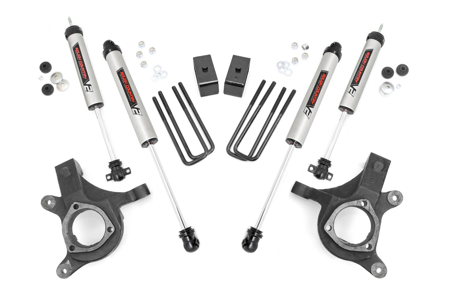 Fits Chevy Silverado & GMC Sierra 1500 2WD(1999-2006 & Classic) 3" Lift V2 23277