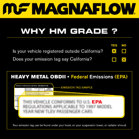 1995-1997 Chevrolet Camaro Direct-Fit Catalytic Converter 23517 Magnaflow