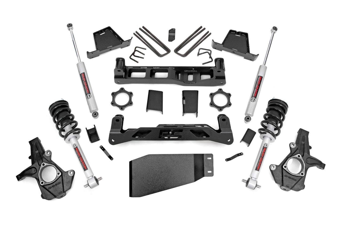 Fits Chevy/GMC 1500 4WD (07-13) 6 Inch Lift Kit; N3 Struts; 23633