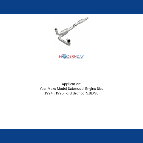 1994-1996 Ford Bronco Direct-Fit Catalytic Converter 23661 Magnaflow