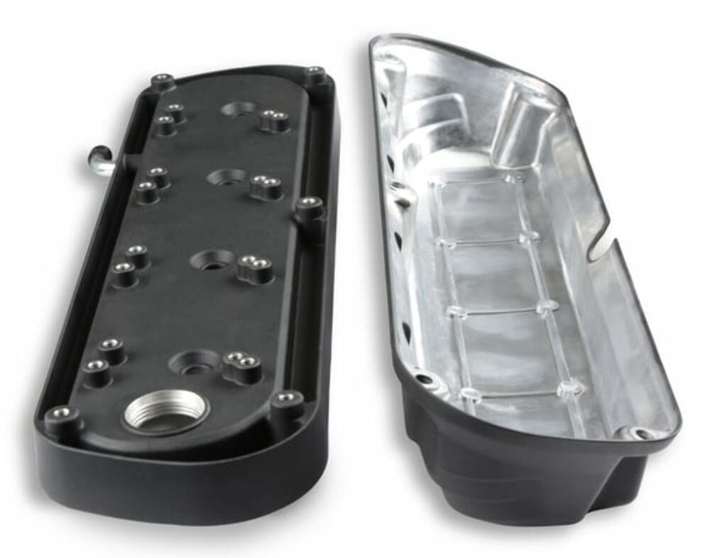 Gen III/IV LS-Cast Aluminum-Coil-Mounting Base & Integrated Coil Cover 241-187