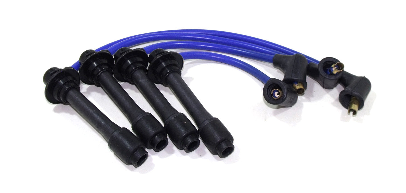 Spark Plug Wire Set Silicone ThunderVolt 8.2mm 90? 40 ohm/ft Blue 87626