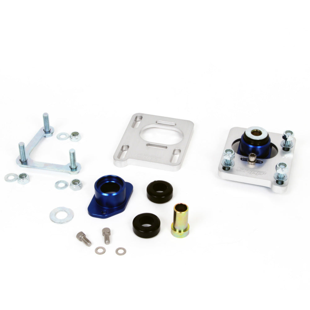 Fits 1994-2004 Mustang Front Caster Camber Plate Kit (Cnc Billet Aluminum)-2527 - Car Part People