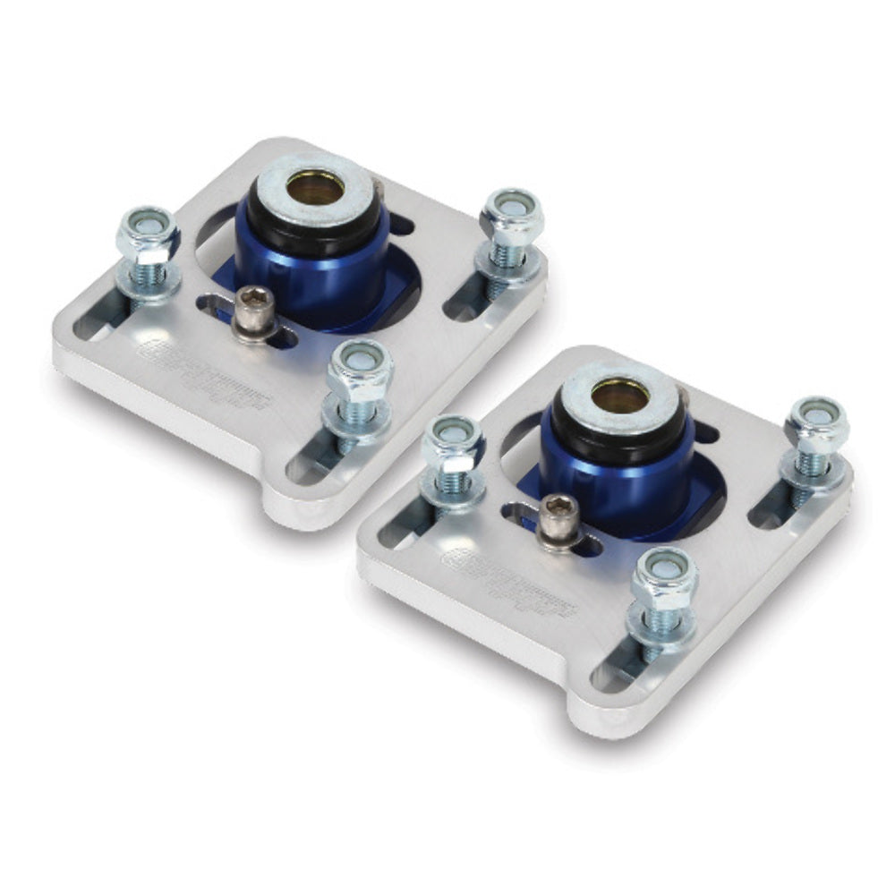 Fits 1994-2004 Mustang Front Caster Camber Plate Kit (Cnc Billet Aluminum)-2527 - Car Part People