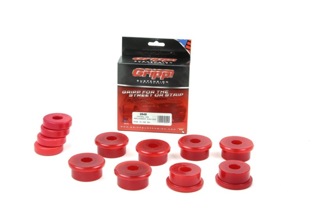 Fits 1979-04 Rear Lower Control Arm Replacement Bushings Polyurethane (Red)-2549 - Car Part People