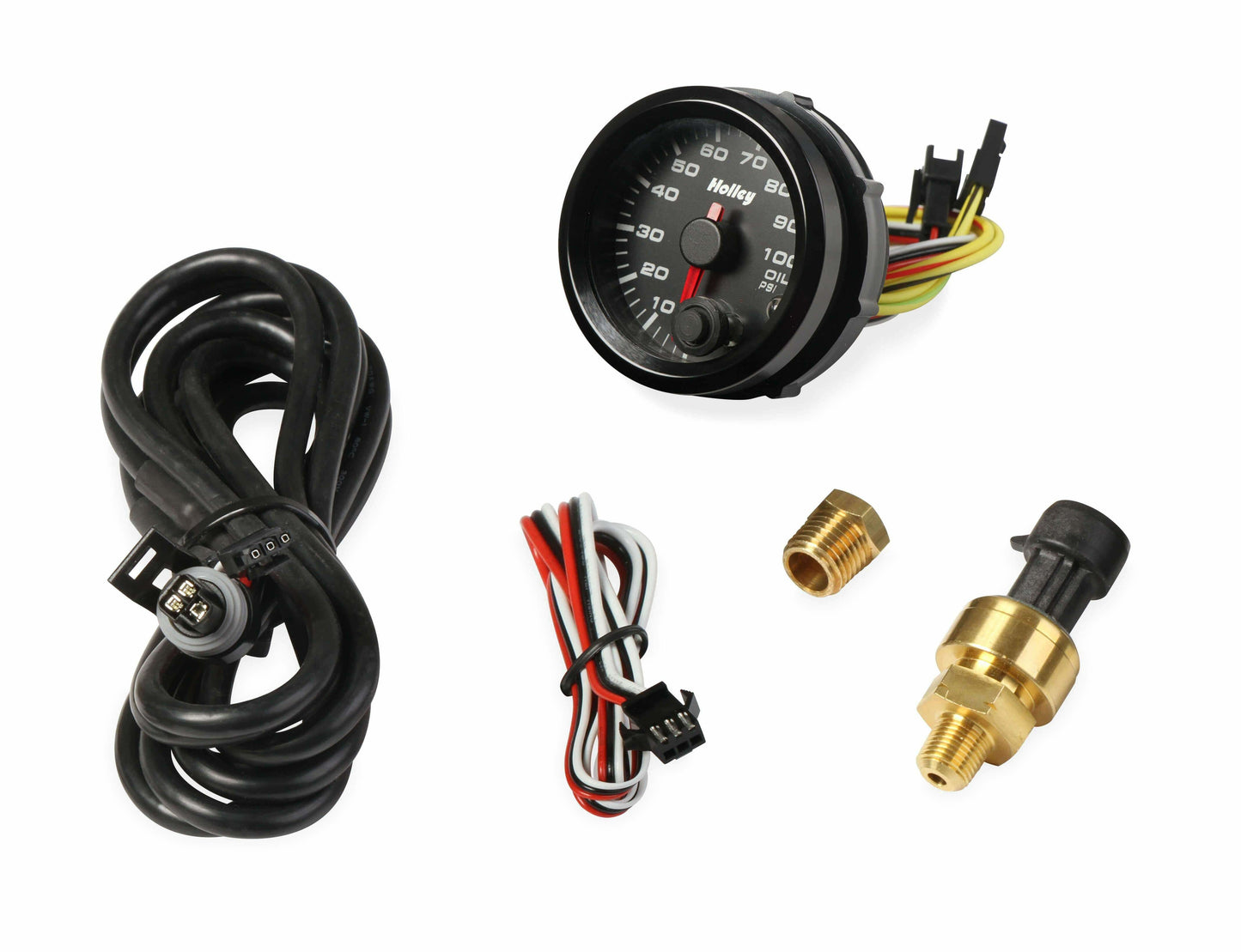 Holley Analog Style Oil Pressure Gauge - 26-601