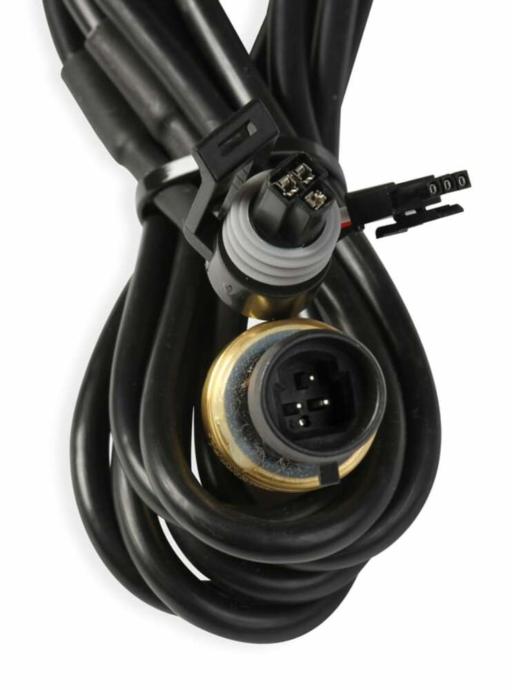 White 2-1/16" Oil Pressure 10-100 psi-Holley logo 26-601W