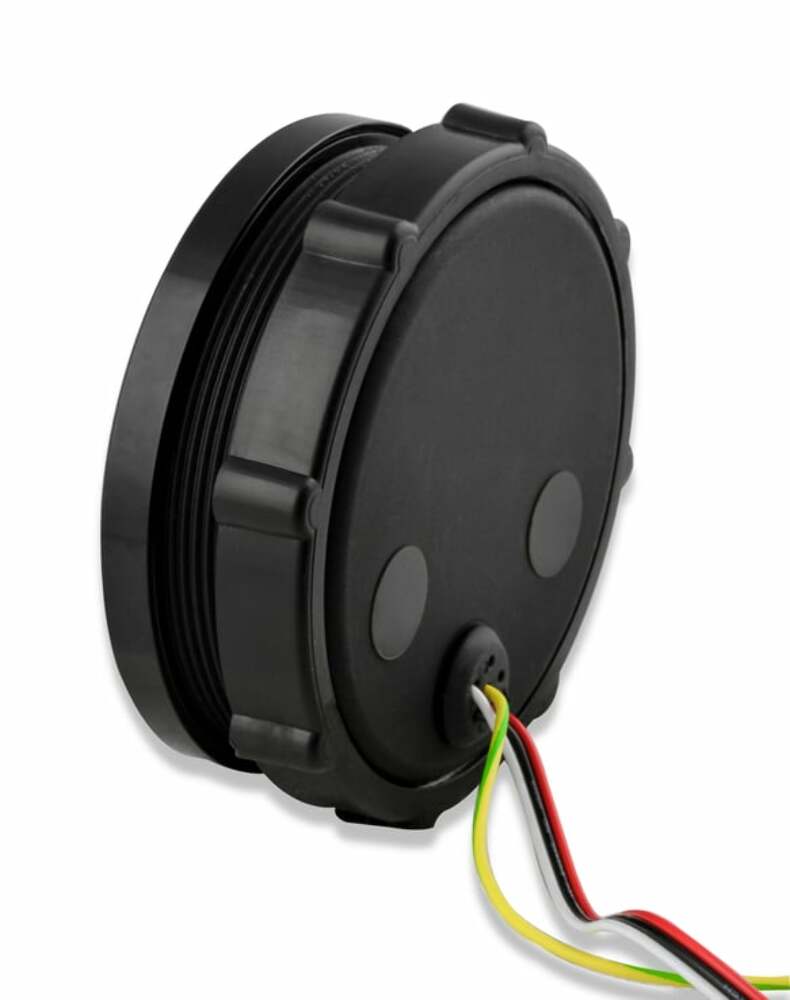 Black 3-3/8" Tachometer 0-10K Standalone w/Internal Shiftlight-Holley 26-617