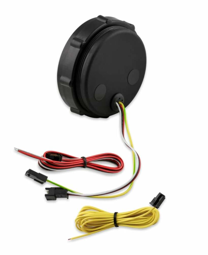 Black 3-3/8" Tachometer 0-10K Standalone w/Internal Shiftlight-Holley 26-617
