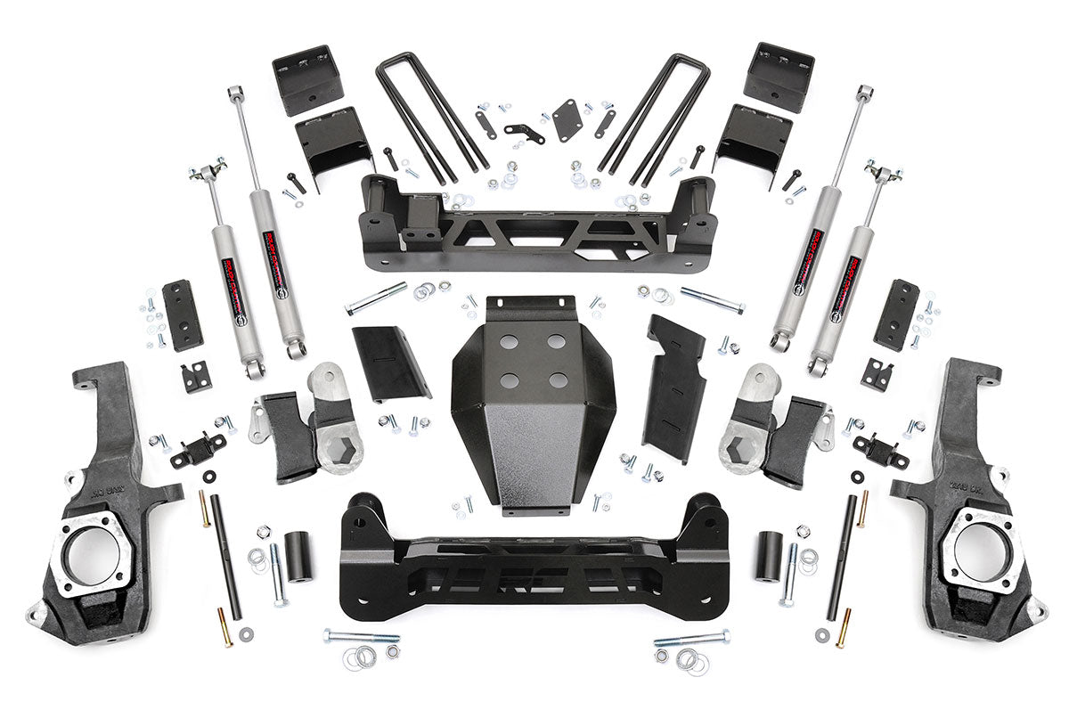 Fits Chevy/GMC 2500HD/3500HD (11-19) 5 Inch Lift Kit; NTD; 26030