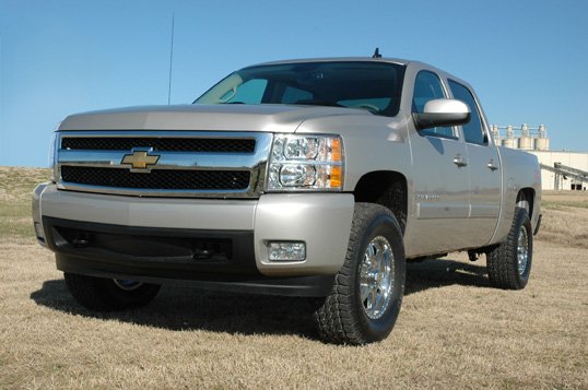 Fits Chevy Silverado & GMC Sierra 1500 2WD (2007-2013) 3.5 Inch Lift Kit; 26830