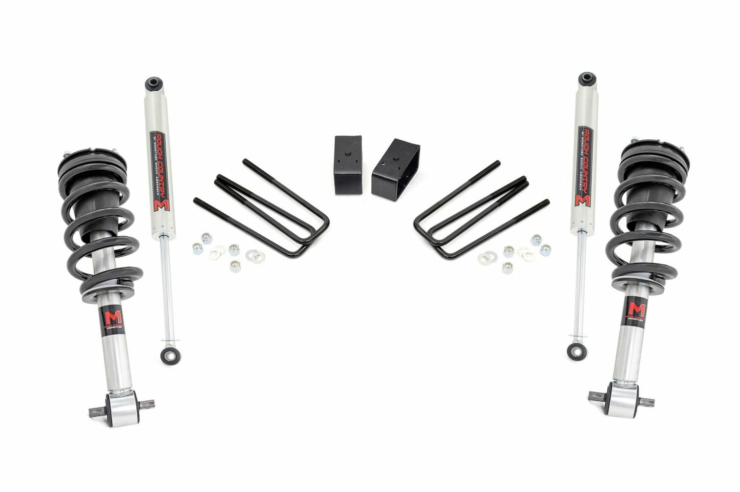 Fits Chevy/GMC 1500 2WD (07-13) 3.5 Inch Lift Kit; M1 Struts; 26840