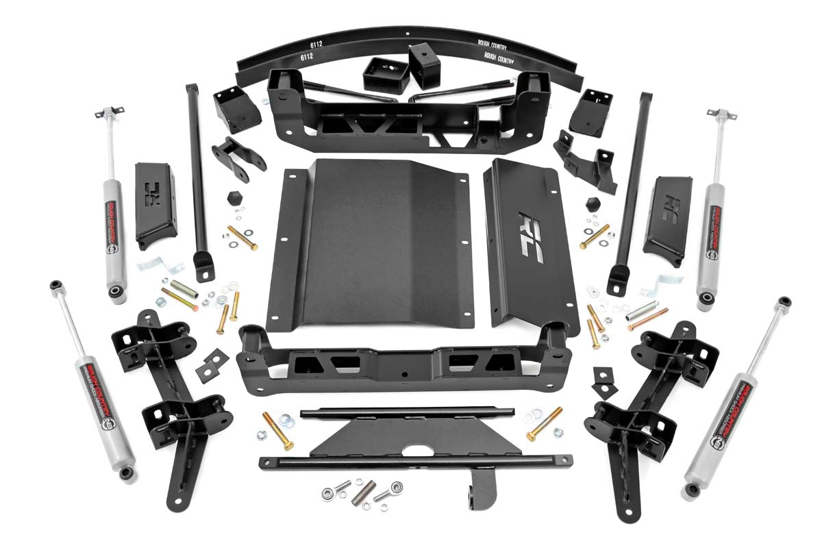 Fits Chevy C1500/K1500 Truck & SUV 4WD (1988-1999) 6 Inch Lift Kit; 27630