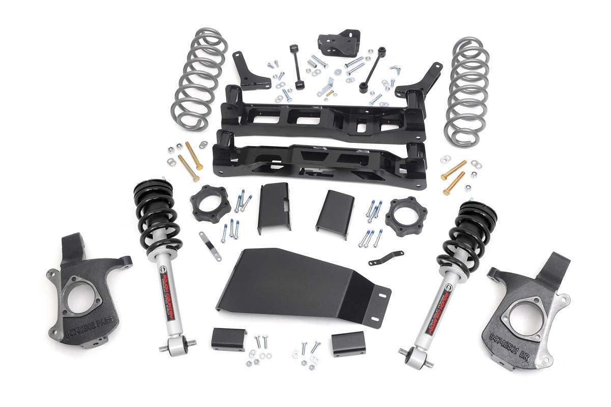 Fits Chevy/GMC SUV 1500 2WD/4WD (2007-2014) 5 Inch Lift Kit; N3 Struts; 28101