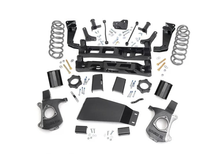 Fits Chevy/GMC Tahoe/Yukon 2WD/4WD (2007-2014) 7.5 Inch Lift Kit; 28600