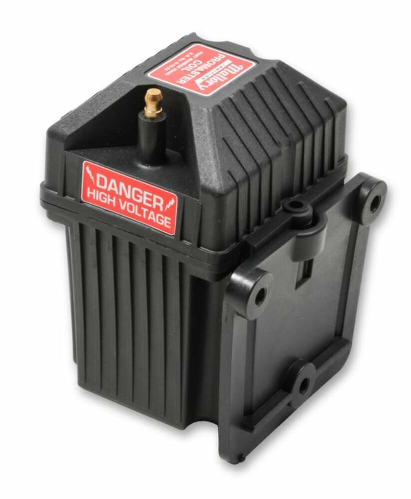 Mallory 29440 Ignition Coil Promaster Classic Series Coil 49k V With Mounting Br