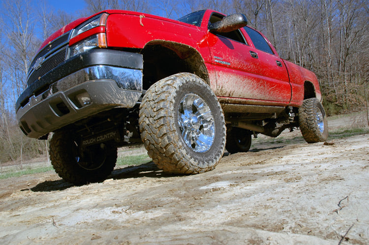 Fits Chevy Silverado & GMC Sierra 2500HD 4WD (2001-2010) 6 Inch Lift Kit; 29730A