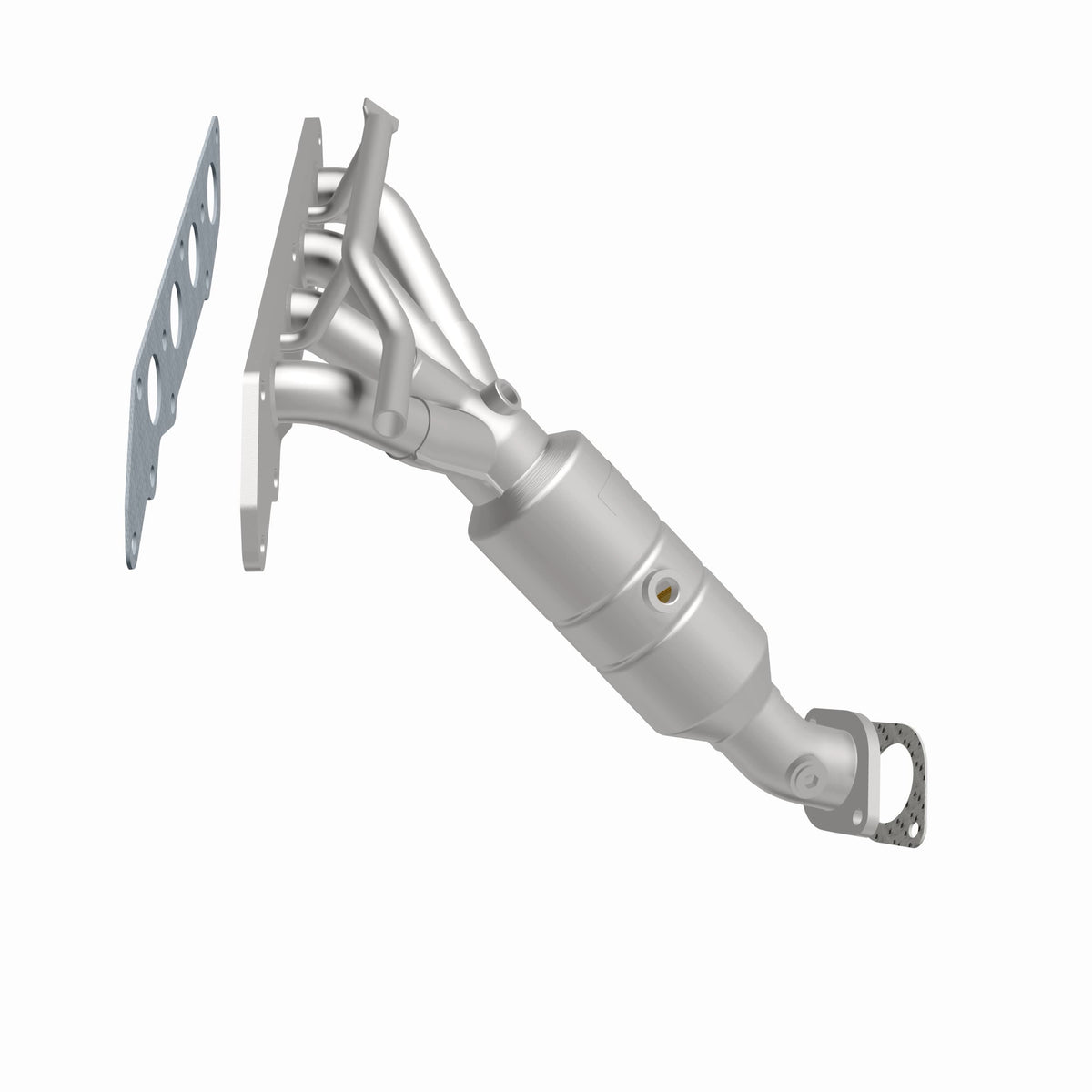 Catalytic Converter with Integrated Exhaust Manifold for HM Grade Federal / EPA Compliant Direct-Fit Manifold Catalytic