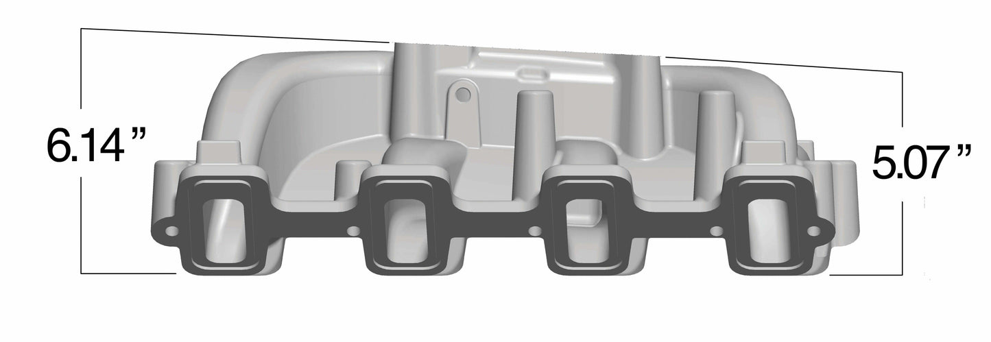 Holley Dual Plane Carbureted Intake - GM LS3/L92 - 300-129