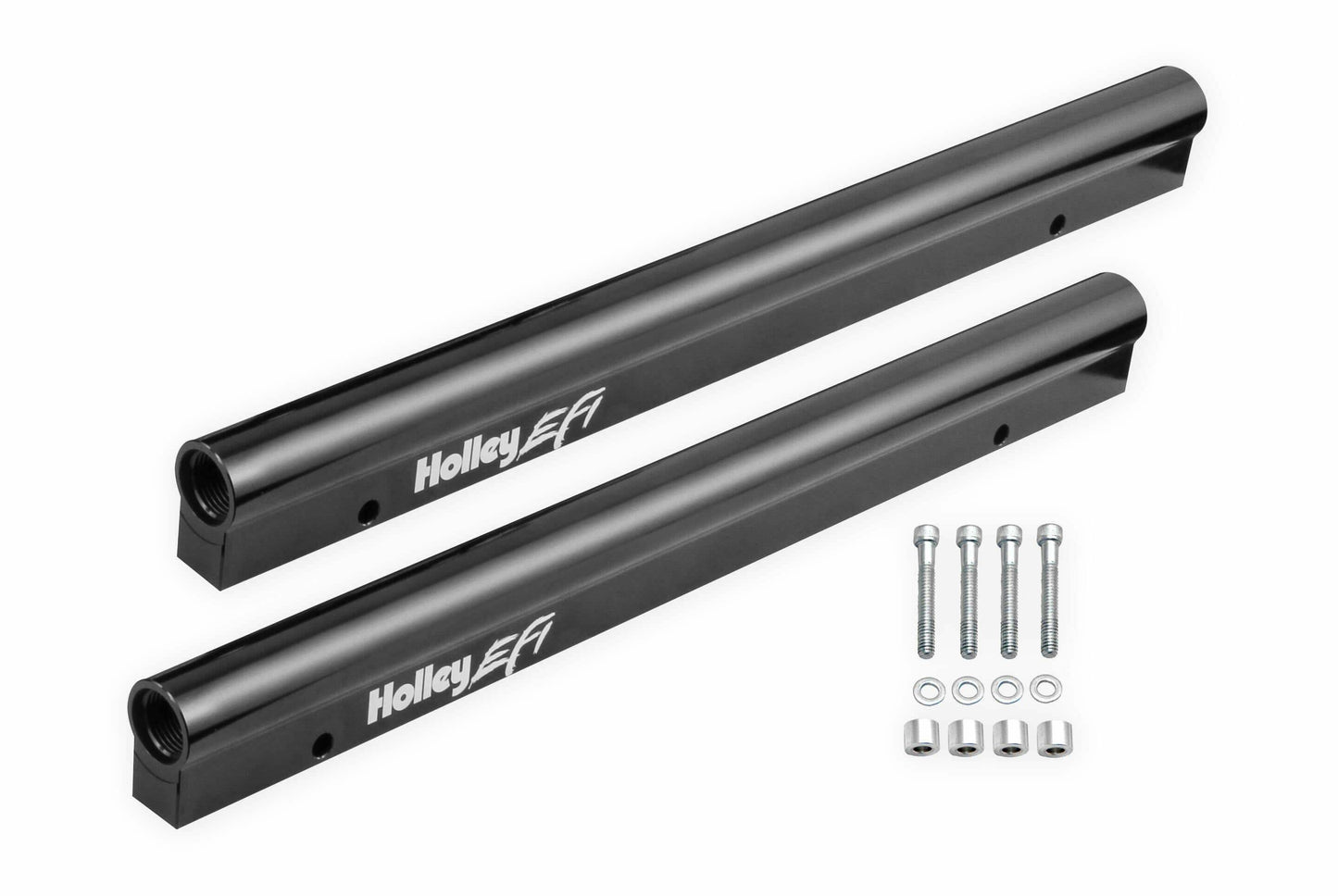 Holley Hi-Ram Lower Manifold - GM LS7- Black - 300-229BK