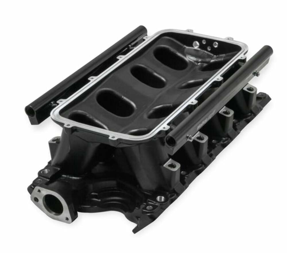 Holley Black 351W Ford Hi-Ram EFI Manifold - 300-242BK