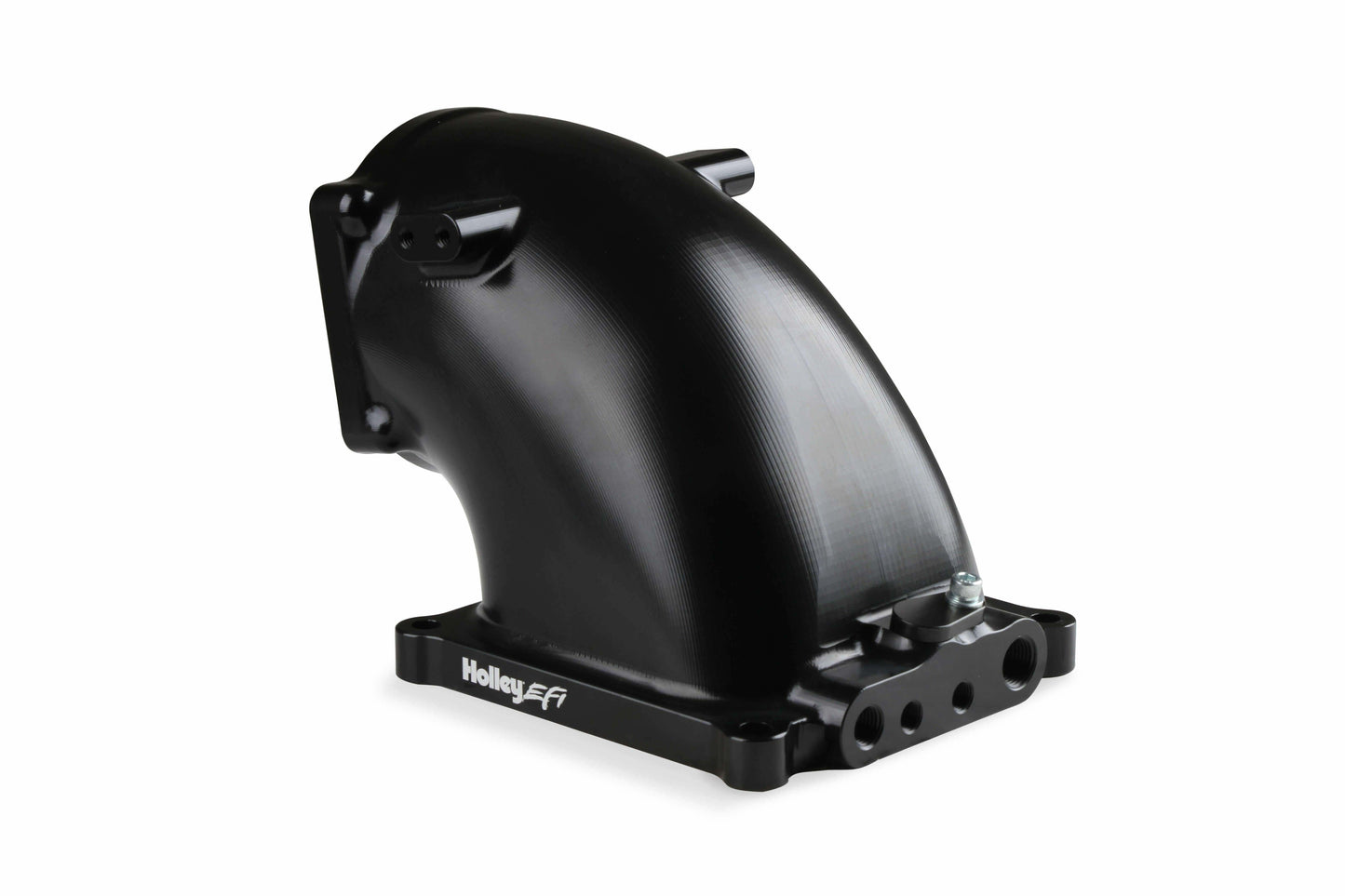 Billet 4500 EFI Throttle Body Intake Elbow-LS- Black Finish - 300-253BK