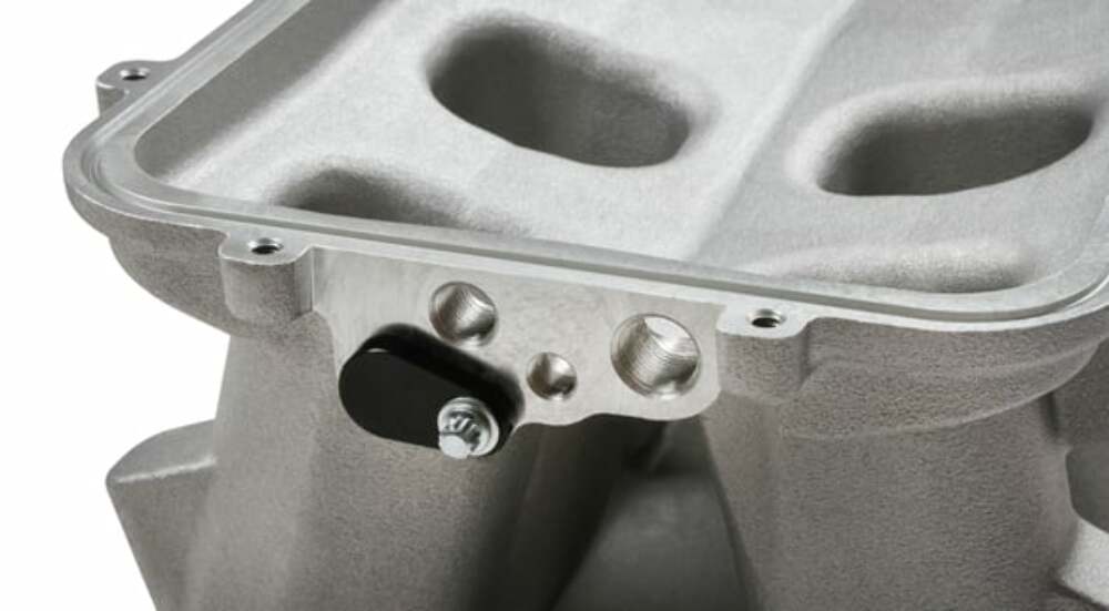 8.2 SBF Ford Hi-Ram Carbureted Manifold Base - 300-275