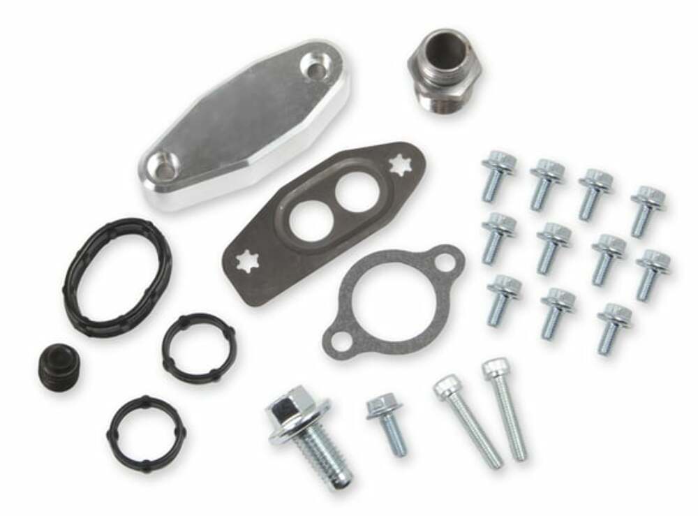 Fits 1975-1986 Chevrolet C10 Holley Gm Gen V Lt Swap Oil Pan-Oil Return 302-21