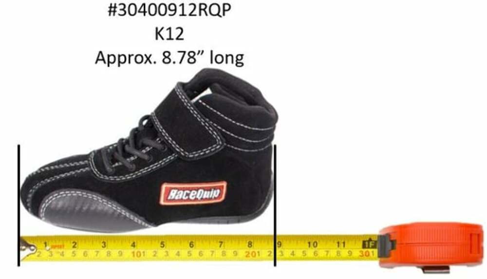 Euro Carbon-L Sfi Shoe Kids 12 - 30400912RQP