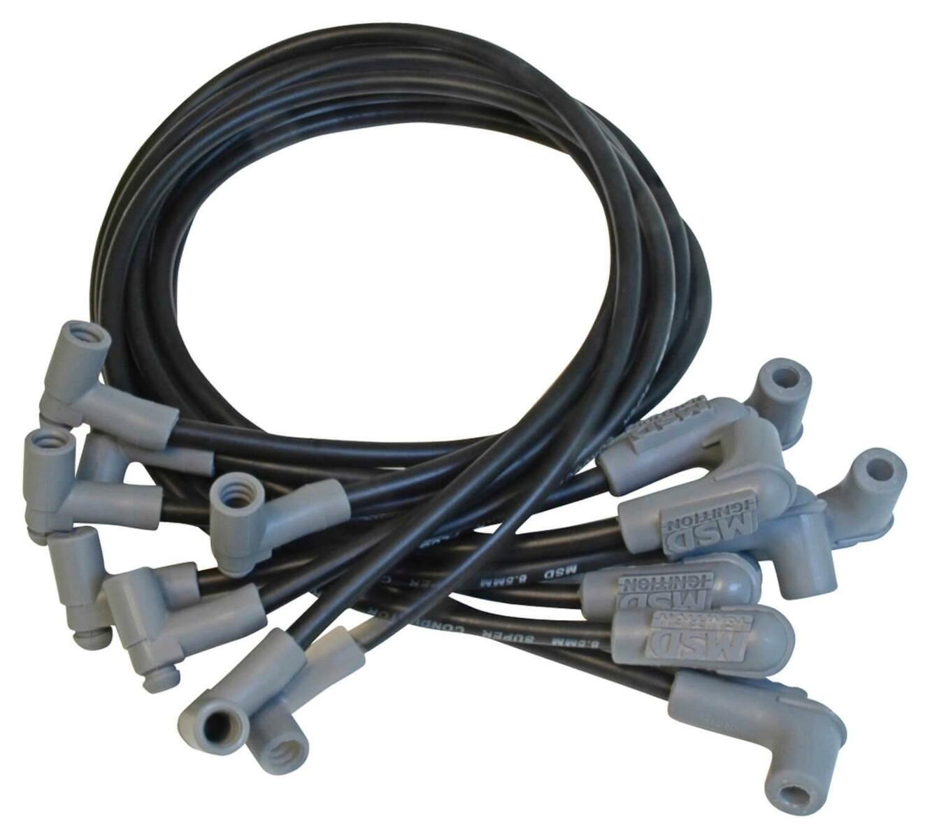 Black Super Conductor SB Chevy for use with Low Profile Distributor - 31243