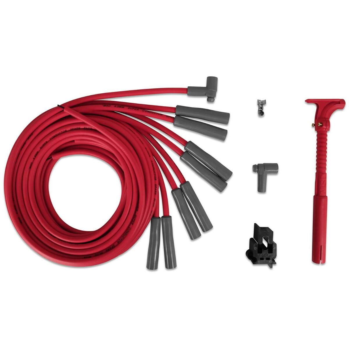 Super Conductor Spark Plug Wire Set Ford and Chrysler Hemi Pro Stock Head 31539