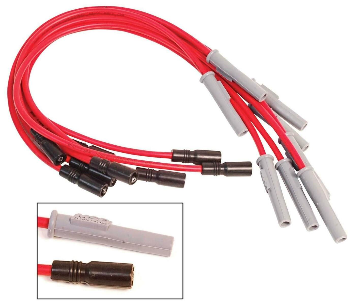 Super Conductor Spark Plug Wire Set, Chevy Pickup, '96-'99,Dually w/454 - 32109