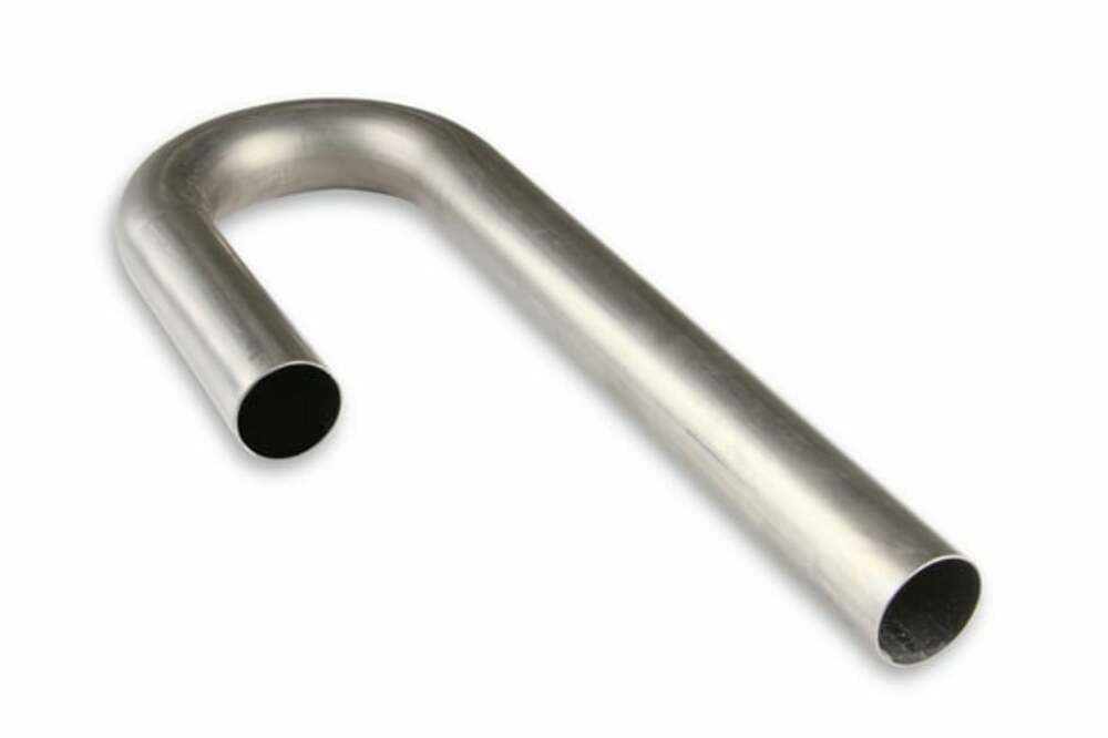 180 deg. bend, Tube Size 1 7/8" OD, Wall Thickness 0.049" Hooker J-Bend 32560HKR
